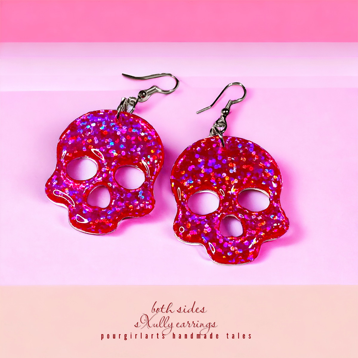 GLITTERHEAD PINK - HANDMADE TALES by POURGIRLARTS