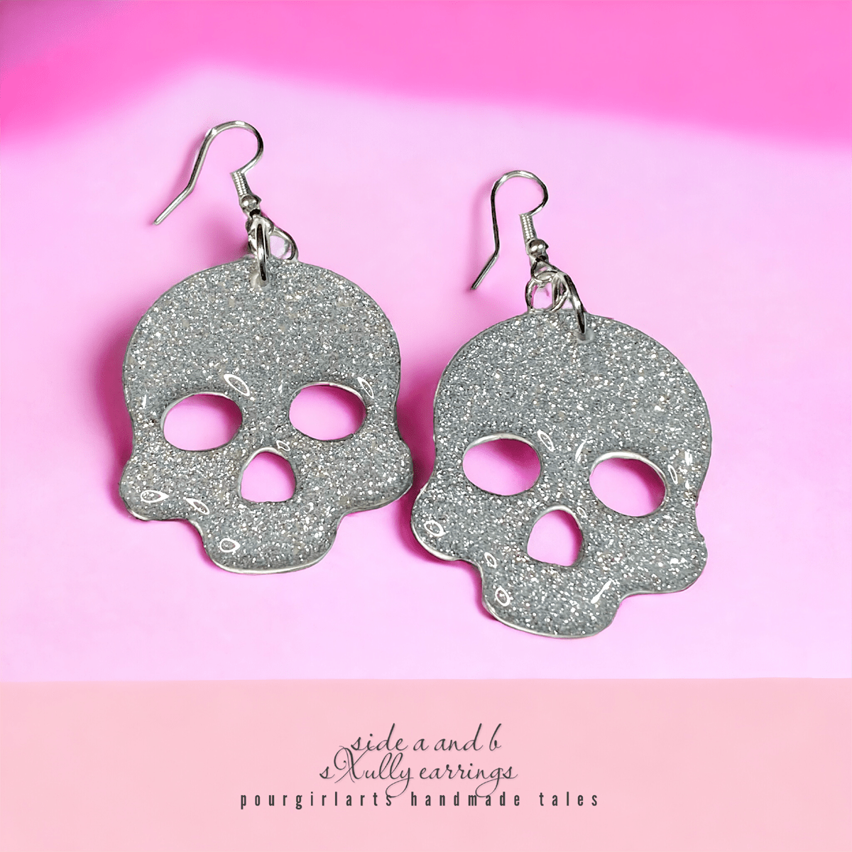 GLITTERHEAD SILVER - HANDMADE TALES by POURGIRLARTS