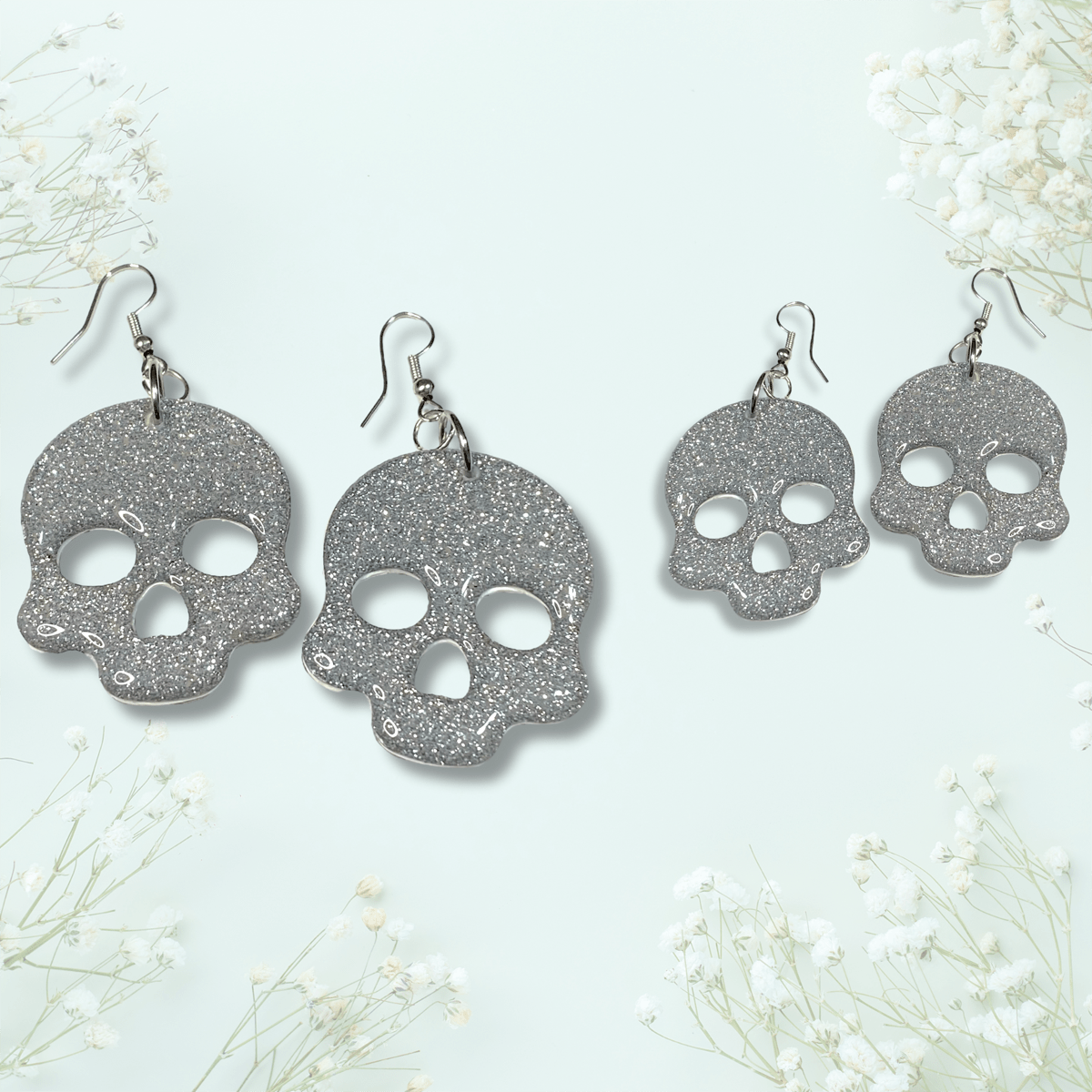 GLITTERHEAD SILVER - HANDMADE TALES by POURGIRLARTS