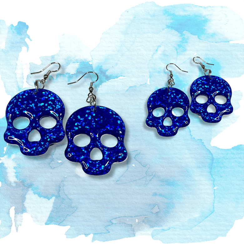 GLITTERHEAD BLUE - HANDMADE TALES by POURGIRLARTS