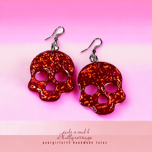 GLITTERHEAD RED - HANDMADE TALES by POURGIRLARTS