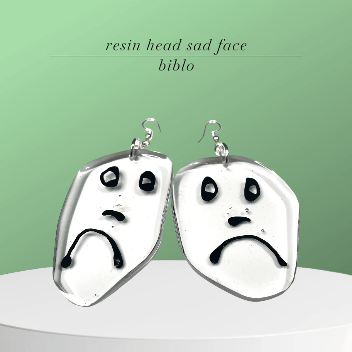 RESIN HEAD BIBLO - HANDMADE TALES by POURGIRLARTS