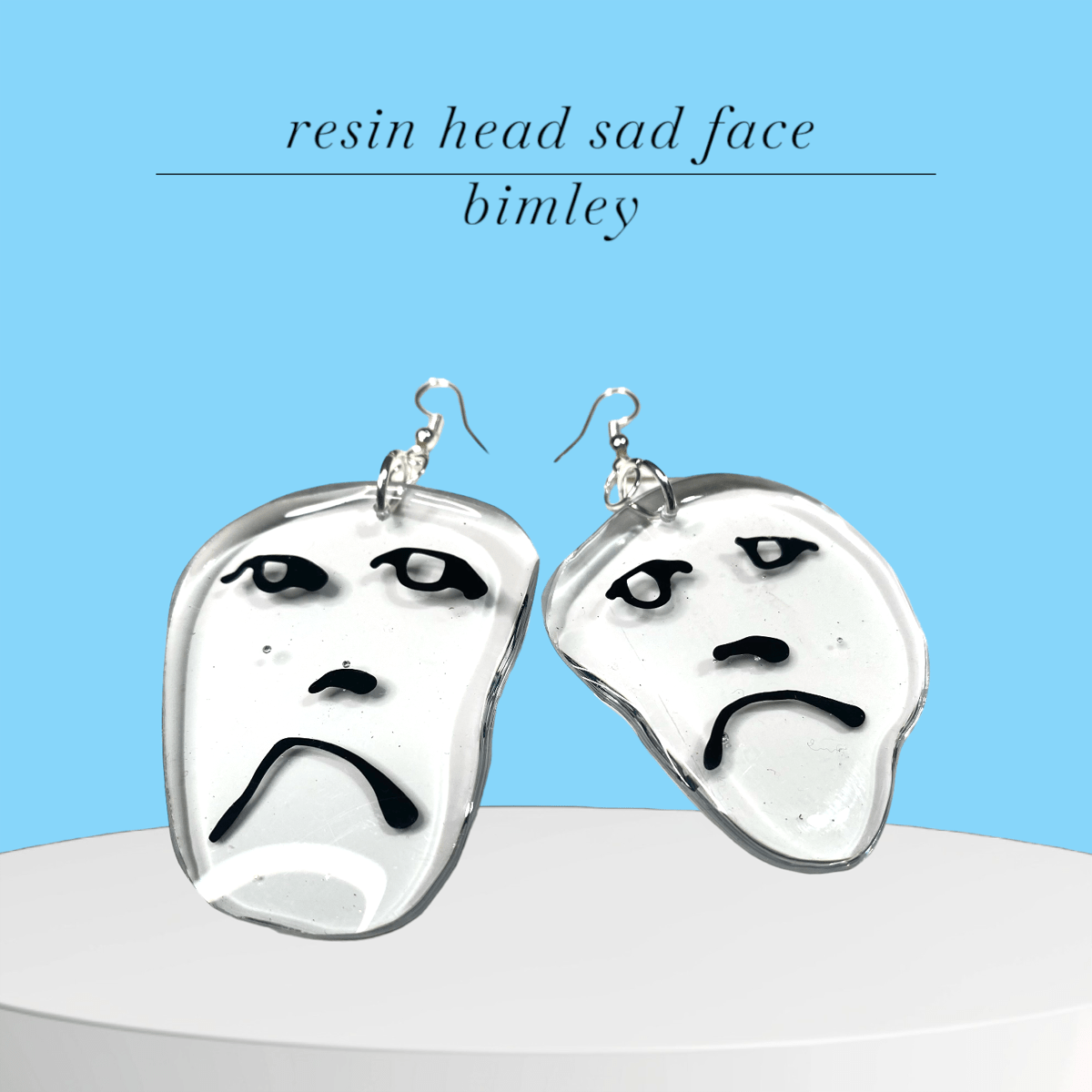 RESIN HEAD BIMLEY - HANDMADE TALES by POURGIRLARTS